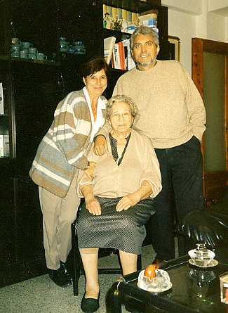 Emilia Gumpert Dorado, Conchi 
	Cuaresma y German Gumpert (Pto.Sta.Maria 1997)