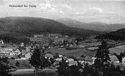 Postal de 
Blottendorf junto a Haida